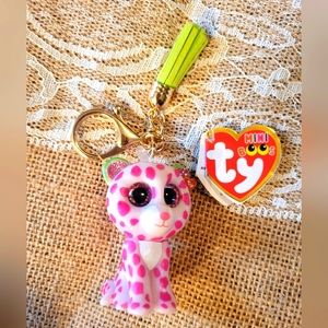 Ty mini boos collection glamour cat bag clip